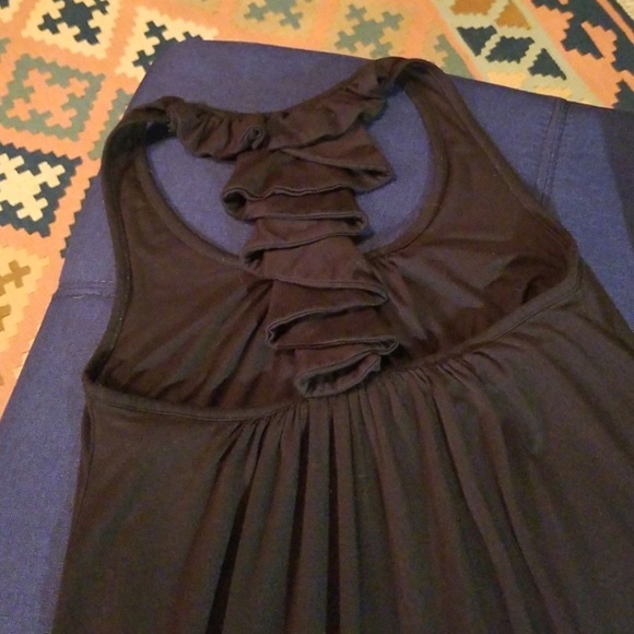 Ella Moss Ruffle Razorback Tank Sz. M - Picture 3 of 5